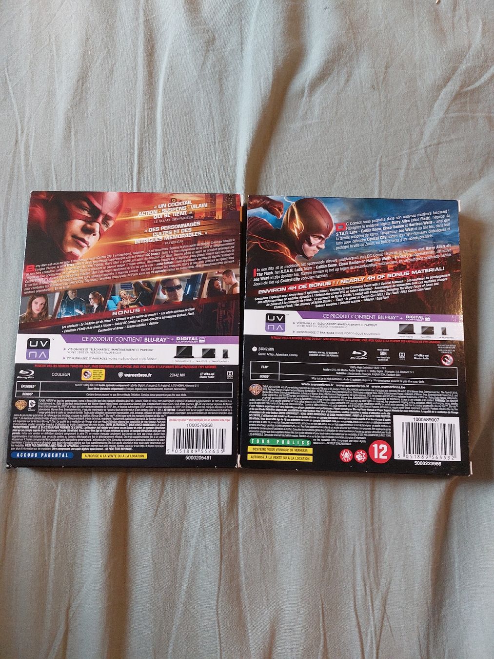 Tous les DVDs: Flash saison 1-2 – D'occasion à Bonfol par Lilalune 1