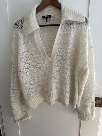 Pull Me+Em en laine et alpaga, taille S, parfait état!