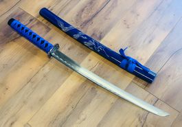 Wakizashi Katana Schwert Tanto BLAU 78cm