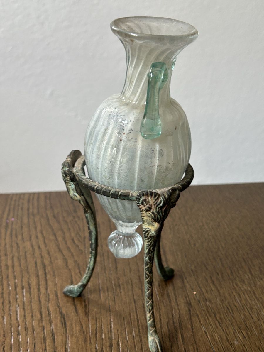 Murano Vasi & Recipienti: Antike Vase mit dekorativem Sockel- Kunstobjekt! – Usato da Losone venduto da del_yh97 3