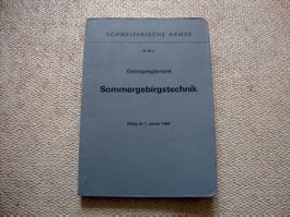 Gebirgsreglement 51.46 d Sommergebirgstechnik