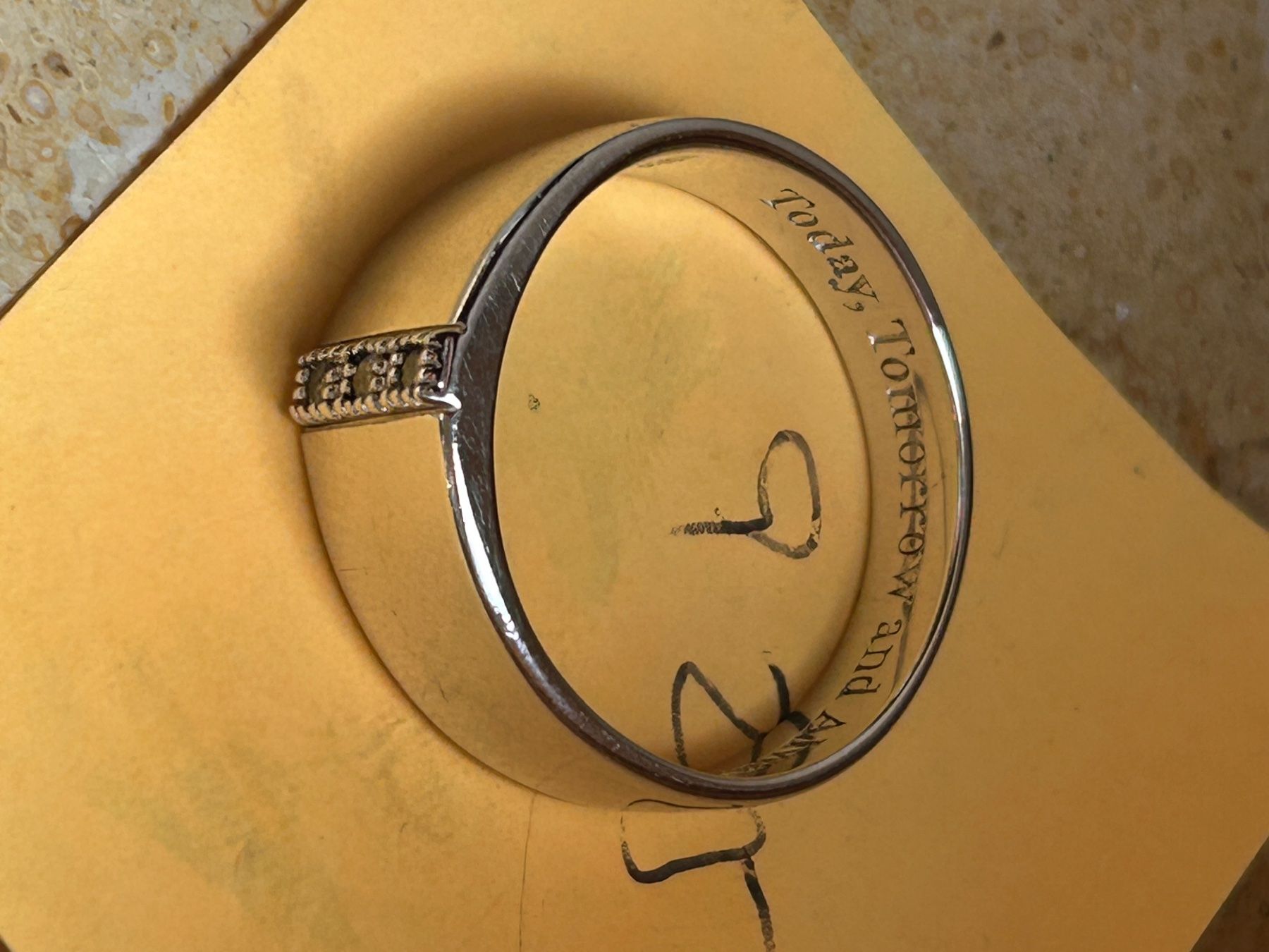 Anelli: RING Silber Today, Tomorrow & Always (70) – Usato da Dittingen venduto da Bijoubelle 7