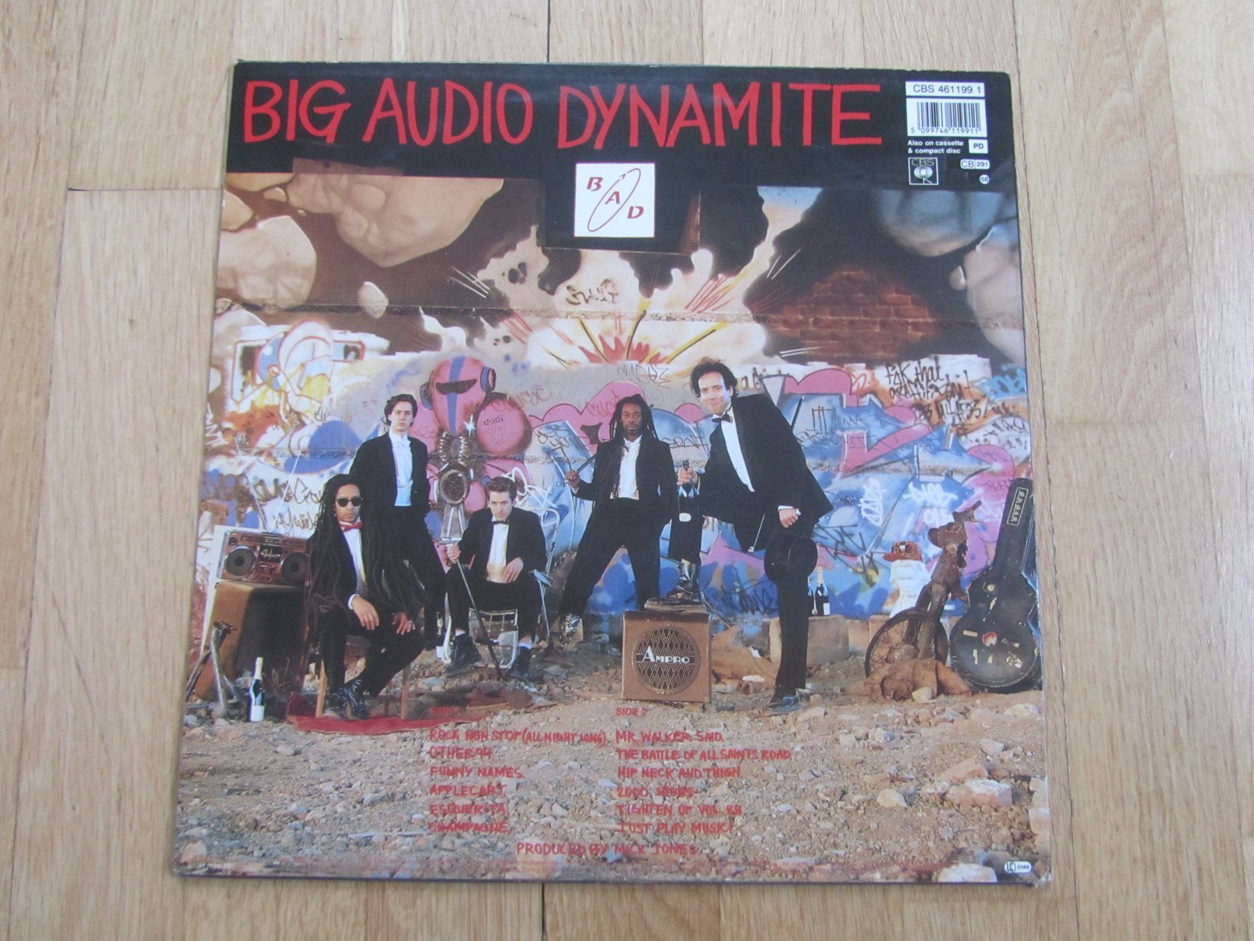 Vinyles: Big Audio Dynamite - Tighten Up Vol.88 - – D'occasion à Seengen par mikelele 3