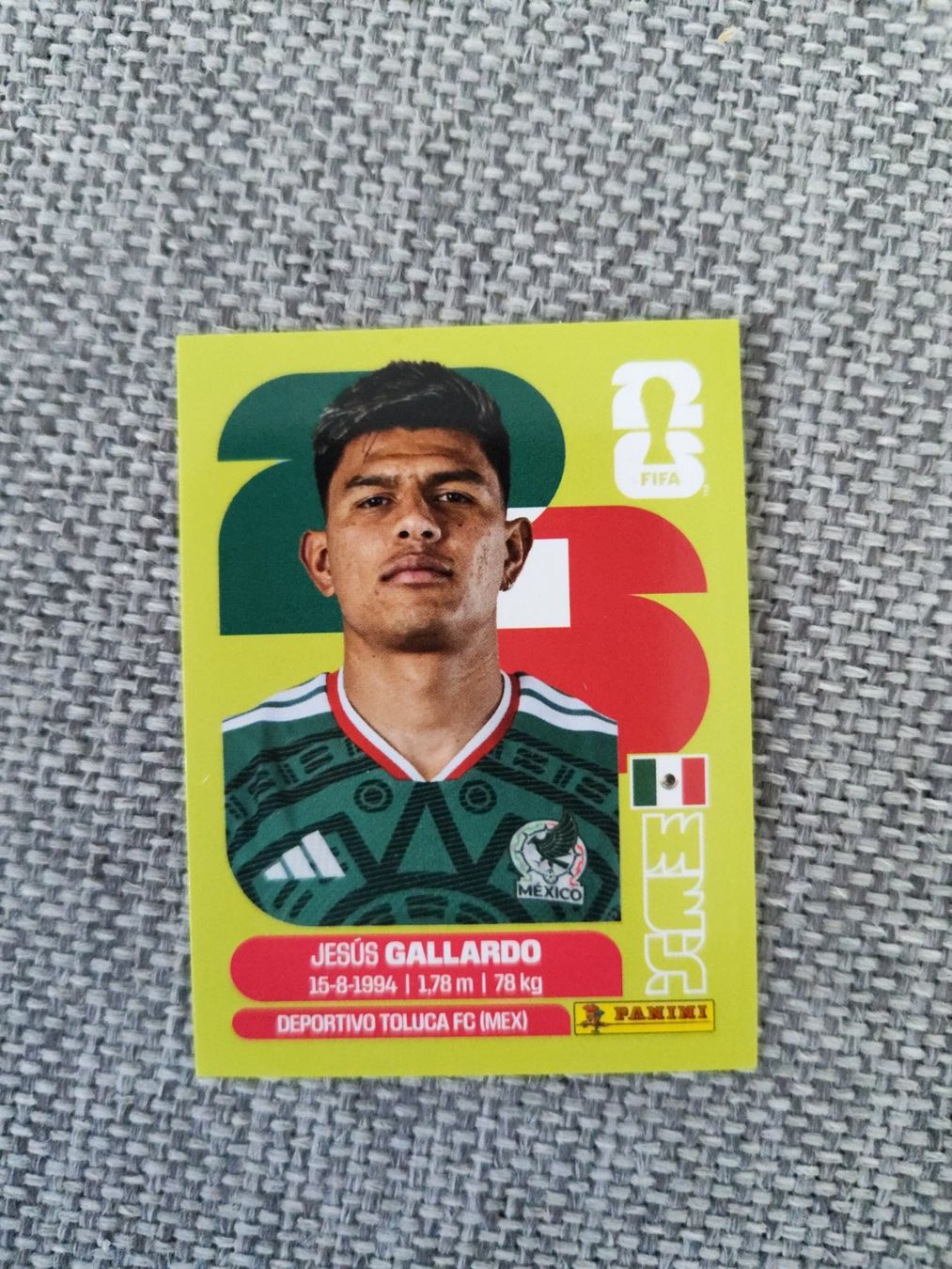 Panini Cartes à collectionner: Panini WM 2026, MEX 6, GALLARDO – D'occasion à Aarburg par gloeckgloeck
