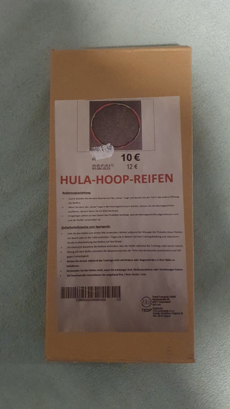 Hometrainer: HULA HOPP Reifen, neu – Nuovo e nell'imballaggio originale da Muttenz venduto da pixopus