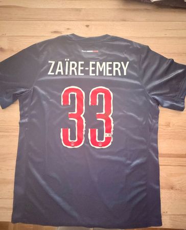 PSG Trikot Zaïre-Emery signiert mit Beckett Zertifikat