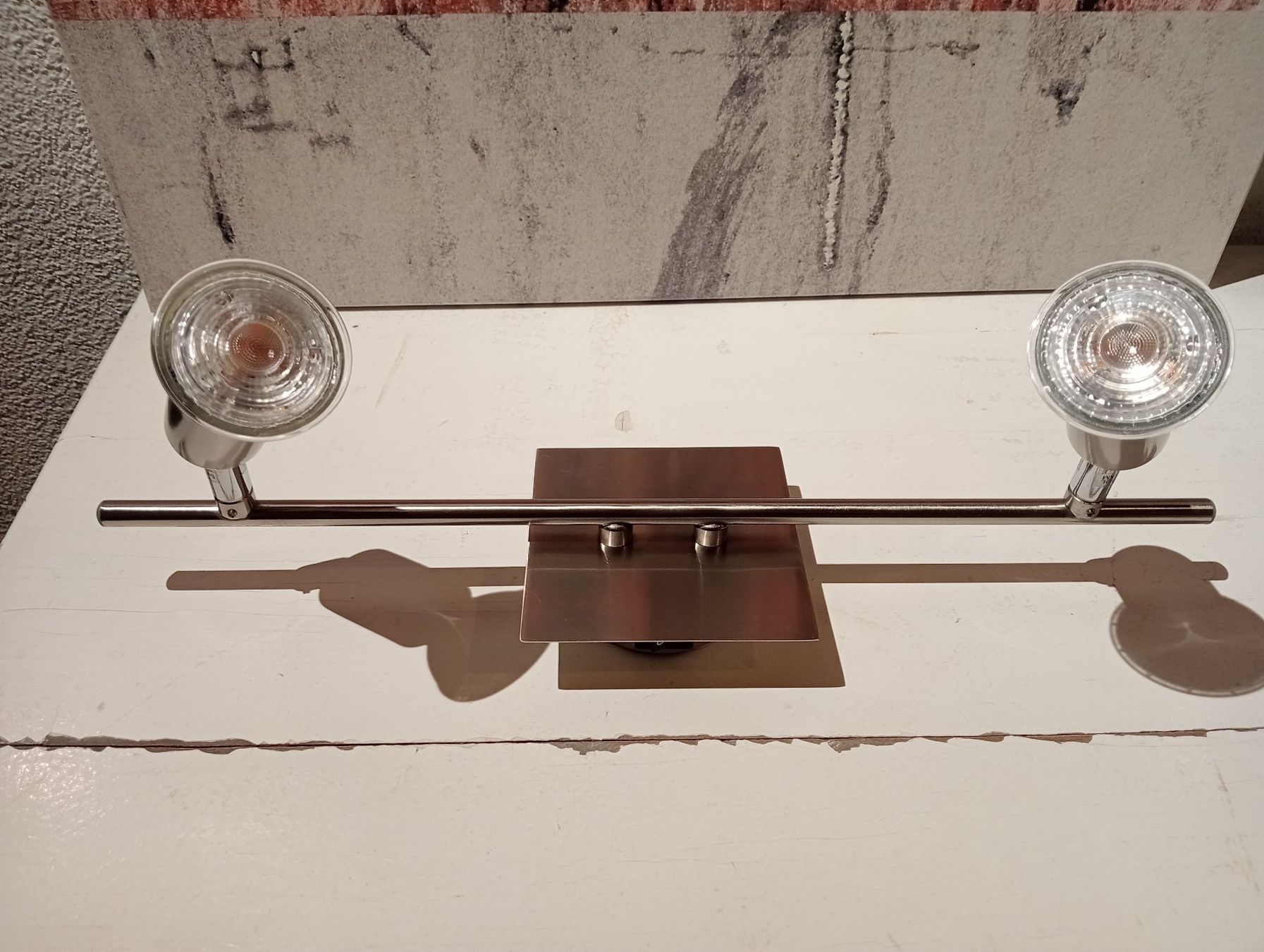 Lampadari & plafoniere: Deckenspot 2er, Edelstahl Lampe – Usato da St.Niklausen LU venduto da Wirdbereitsverwendet 3