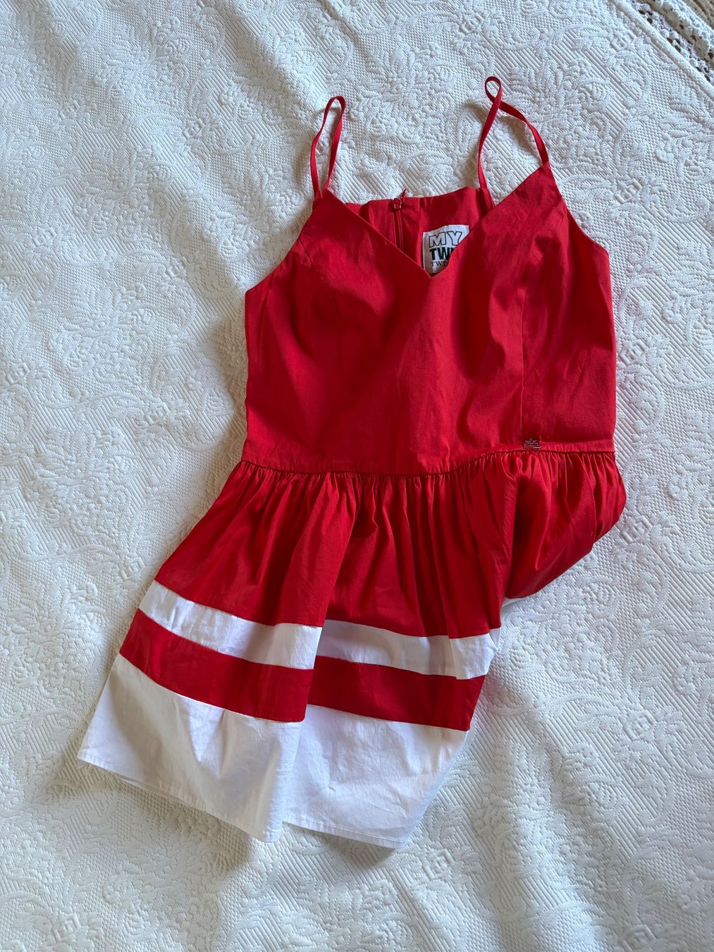 Twinset Top: TwinSet Spaghetti Strap Top – Usato da Luzern venduto da AM2nd 6