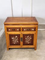 Chinesischer Schrank aus Ulmen- Palisander Holz ca. um 1880