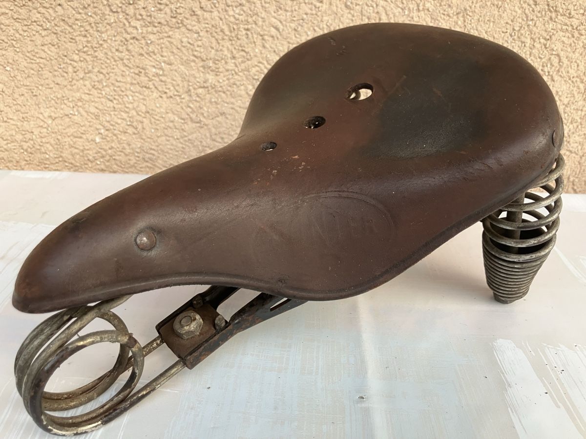 Pezzi di ricambio: Velosattel Hunter 15, antik Vorkrieg – Usato da Trimbach venduto da cendira 2