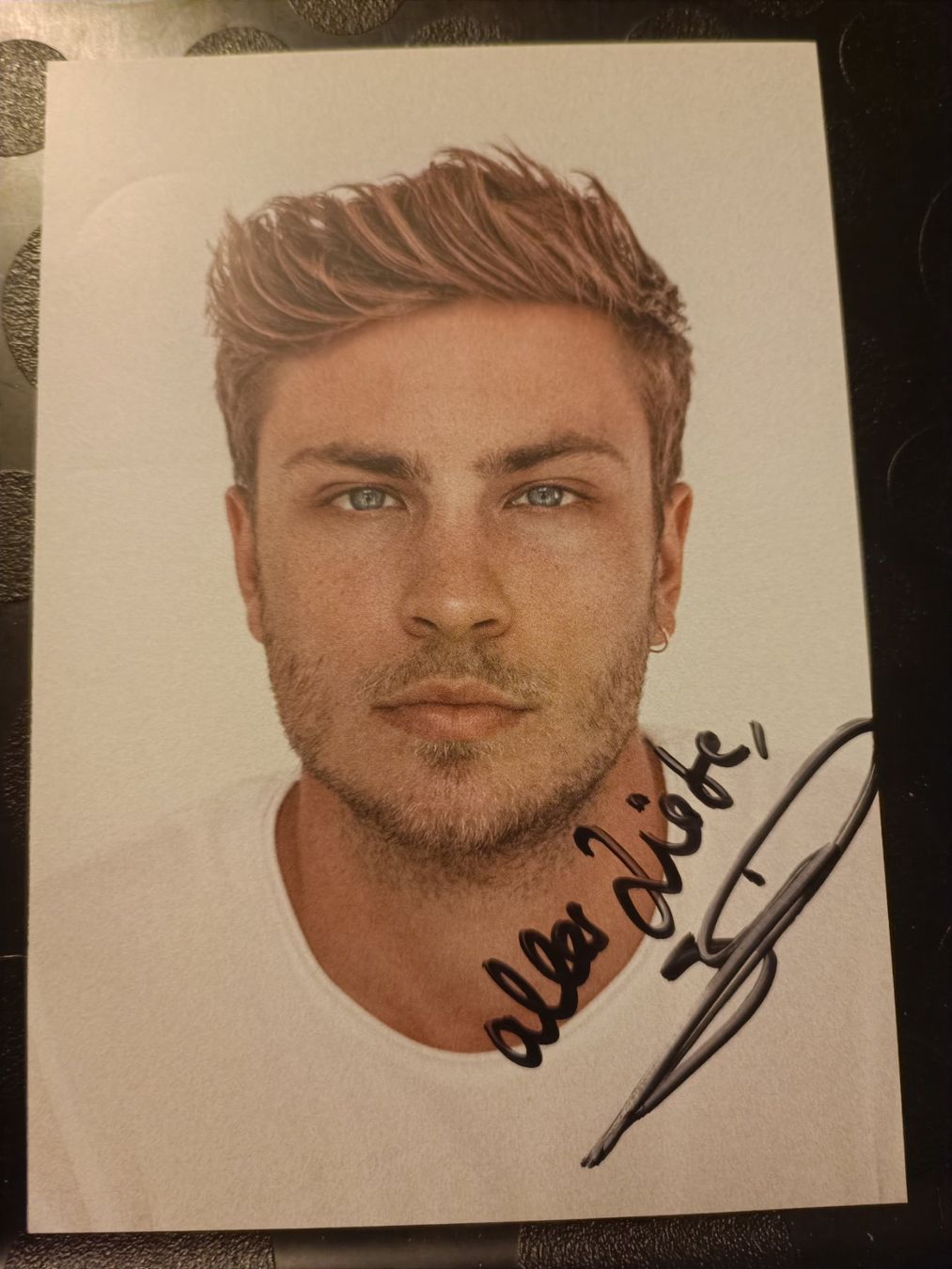 Autografi: Jannik Schürmann - handsignierte Autogrammkarte – Usato da Menziken venduto da Artographs