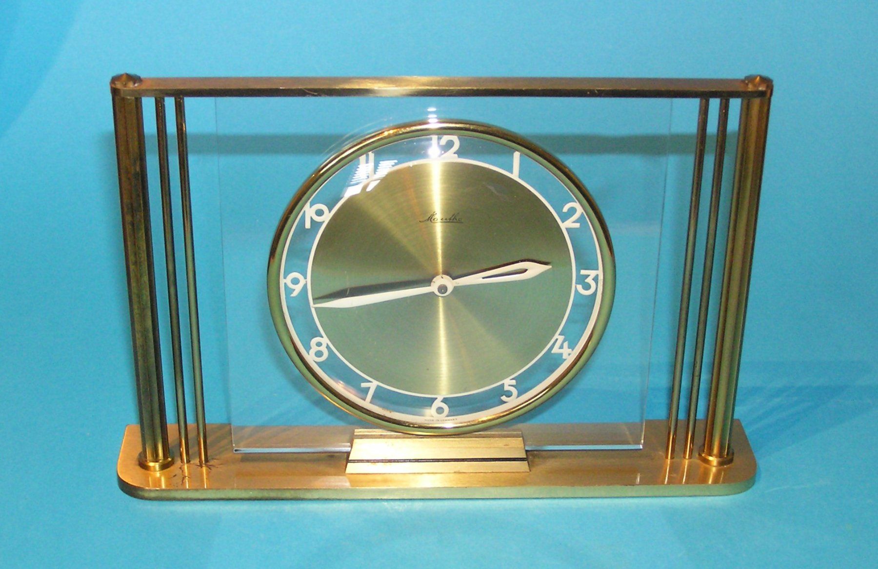 Orologi da terra & Orologi da parete: MAUTHE TISCHUHR GERMANY – Usato da Grenchen venduto da Antique-hunter