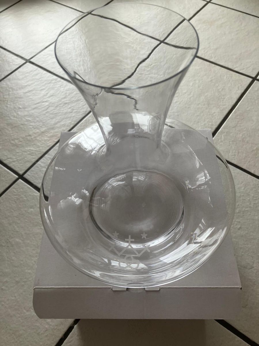 Caraffe: Weinkaraffe/Dekantierer Glas, NEU – Nuovo e nell'imballaggio originale da Einsiedeln venduto da zue_82pm 1