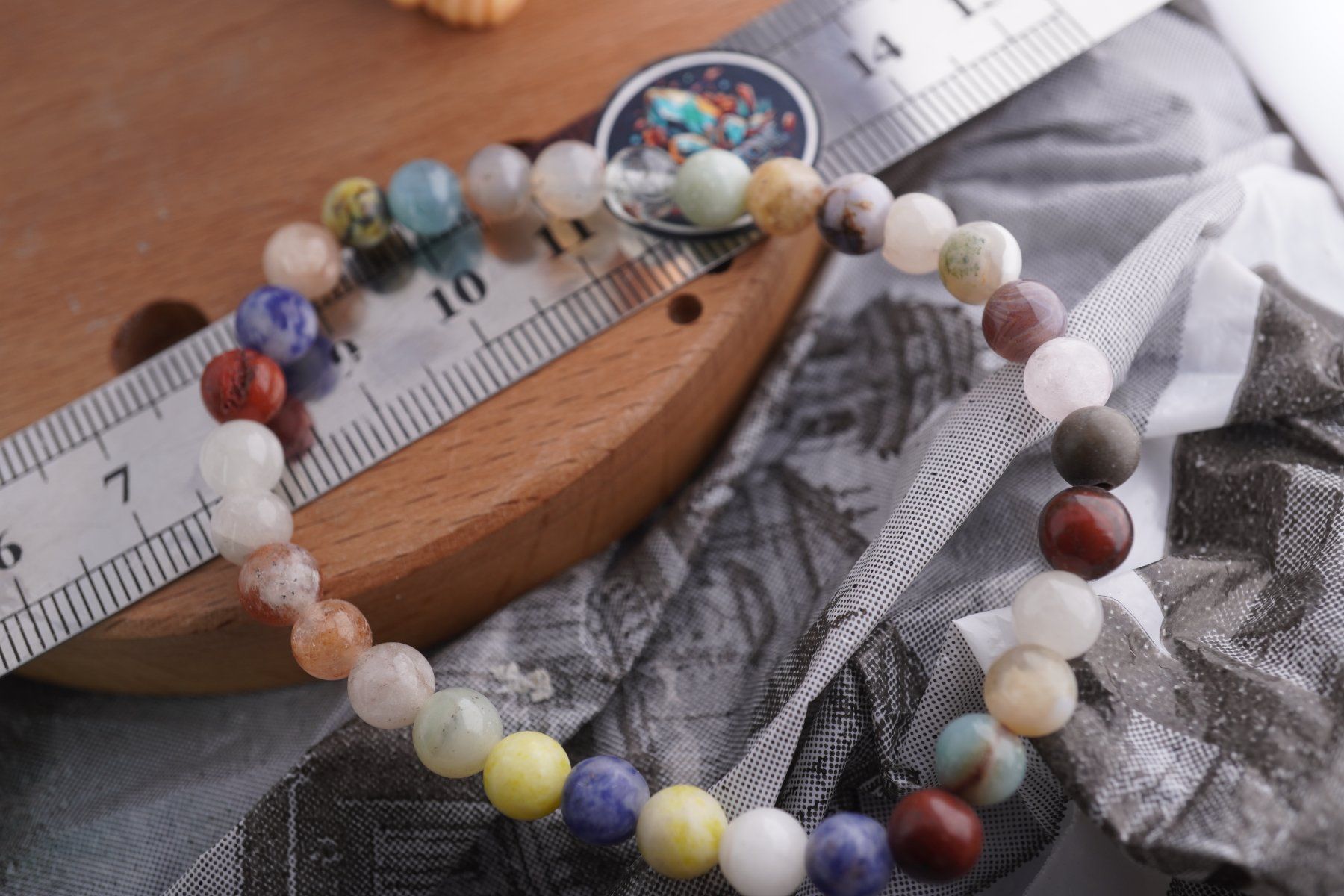 Minerali & Pietre curative: Gemischt  Kugel    Armband     Rausverkauf – Nuovo e nell'imballaggio originale da Eschenbach SG venduto da topstone 2
