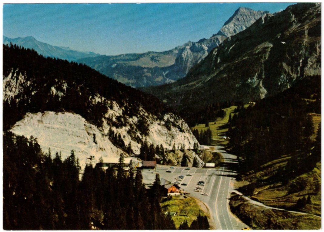 Ansichtskarten: Col du Pillon - Télècabine / Gondelbahn – Gebraucht aus Binningen von Mountainrider