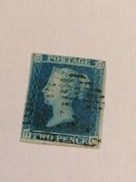 Two pence blue 1841, Platte 3 