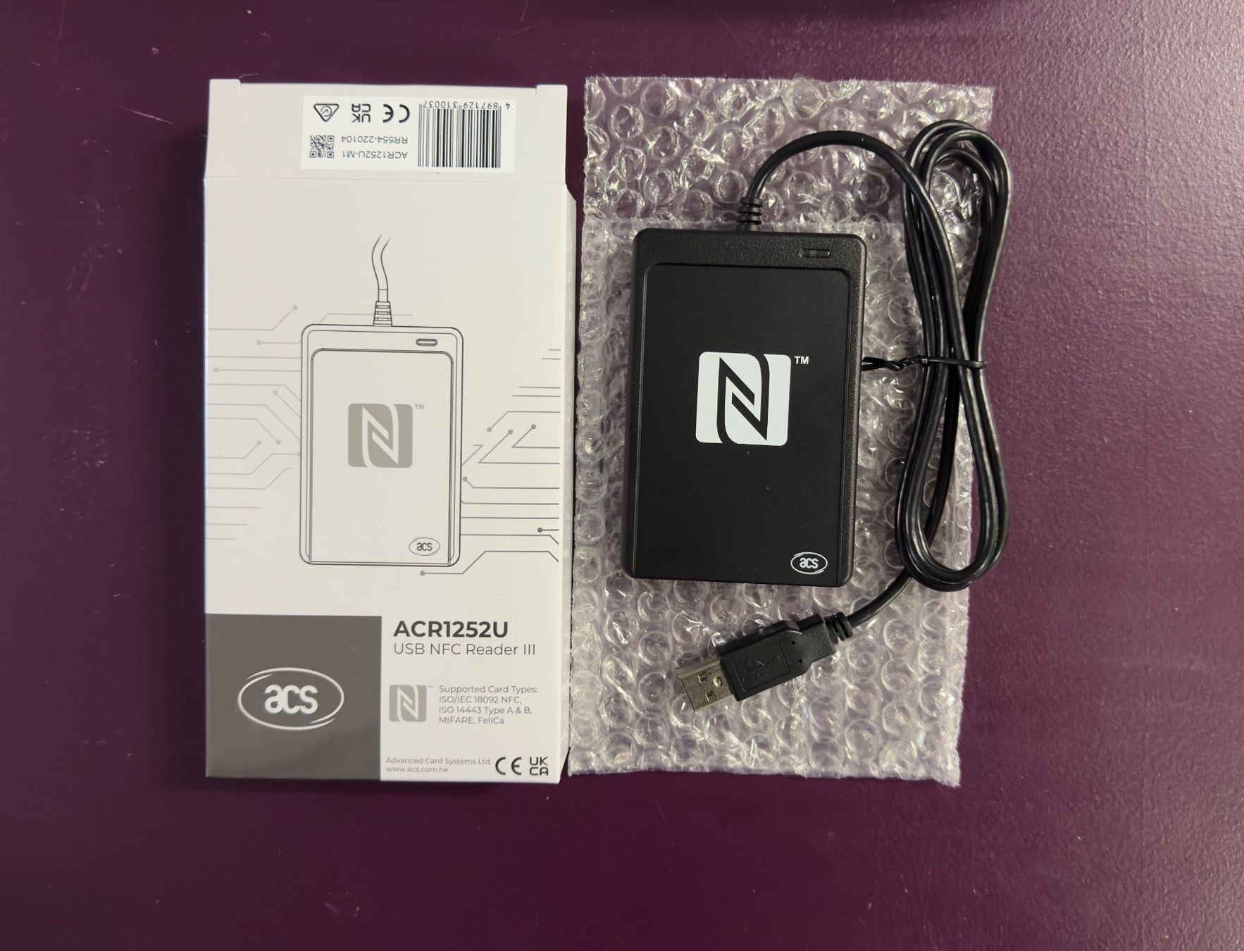 Kartenlesegeräte: ACS ACR1252U-M1 NFC Reader III – Gebraucht aus Bern von 89grad_gmbh