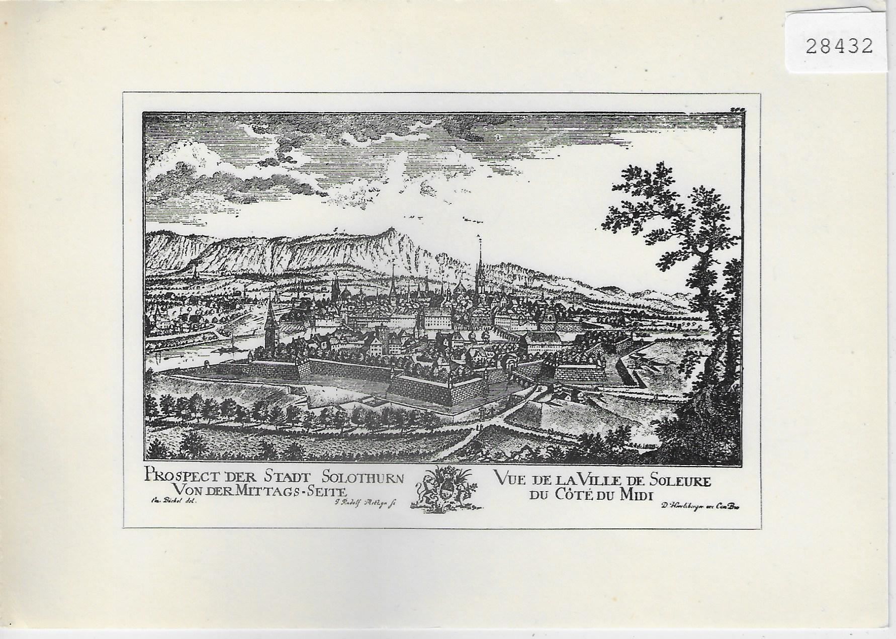 Cartes postales: Prospect der Stadt Solothurn – D'occasion à Ettingen par Kartenplanet