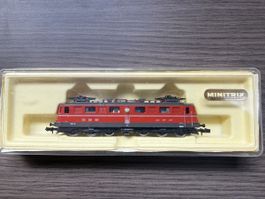 Minitrix N 12968 Locomotive Ae 6/6 11422 Vaud SBB CFF Rouge 