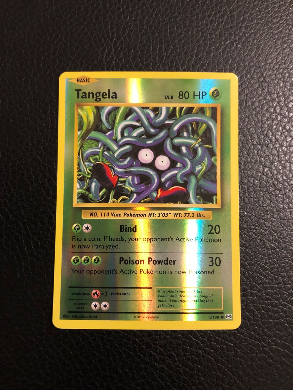 Pokémon Carte collezionabili: Evolutions Tangela reverse 8/108 NM Ab 1 – Usato da Paradiso venduto da Pkmn10