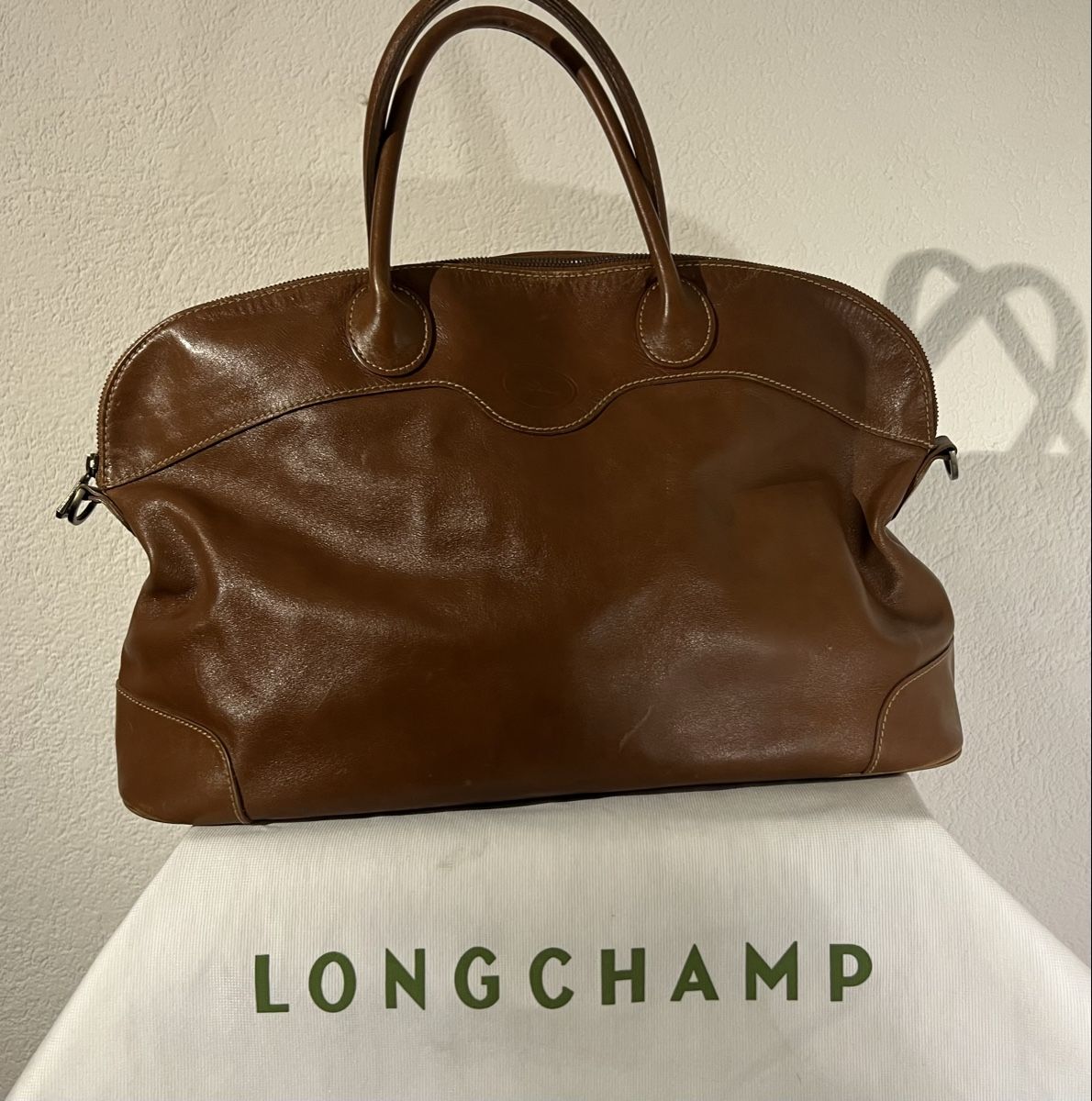 Longchamp Borse da donna: Grand sac Longchamp camel – Usato da St-Pierre-Clages venduto da ste_xk6p 2