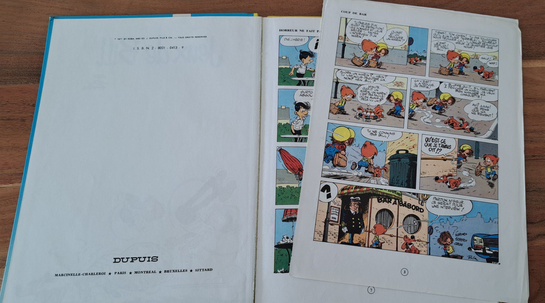 Fumetti: Jeux de Bill, 1977 – Usato da Dorénaz venduto da DaWiiD 2