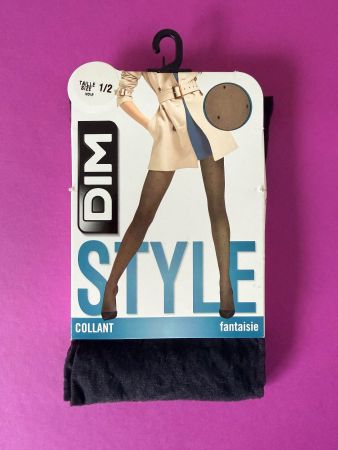 Strumpfhose STYLE Fantasie, DIM, Grösse 1/2,  Farbe Schwarz