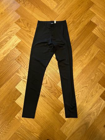 Schwarze Adidas Leggings, Grösse 8