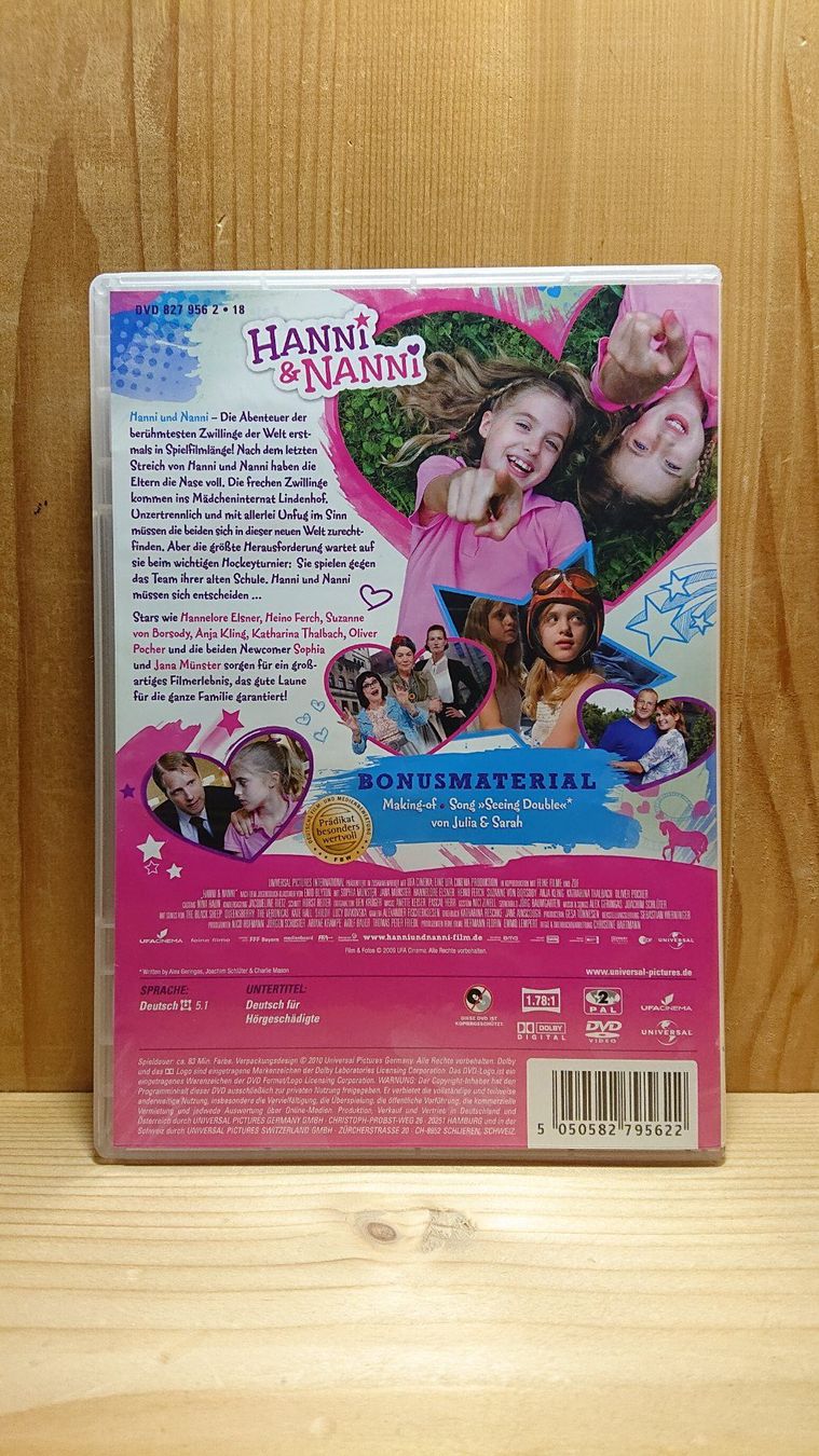 Tutti i DVDs: HANNI UND NANNI DVD – Usato da Wilderswil venduto da Exebub 1
