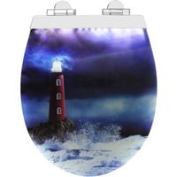 Cornat WC-Sitz mit Absenka.-LIGHT HOUSE