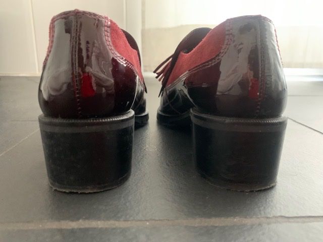 Scarpe da donna: Loafer mit Fransen und Blockabsatz. Gr. 38 – Usato da Zürich venduto da lilizurich 2