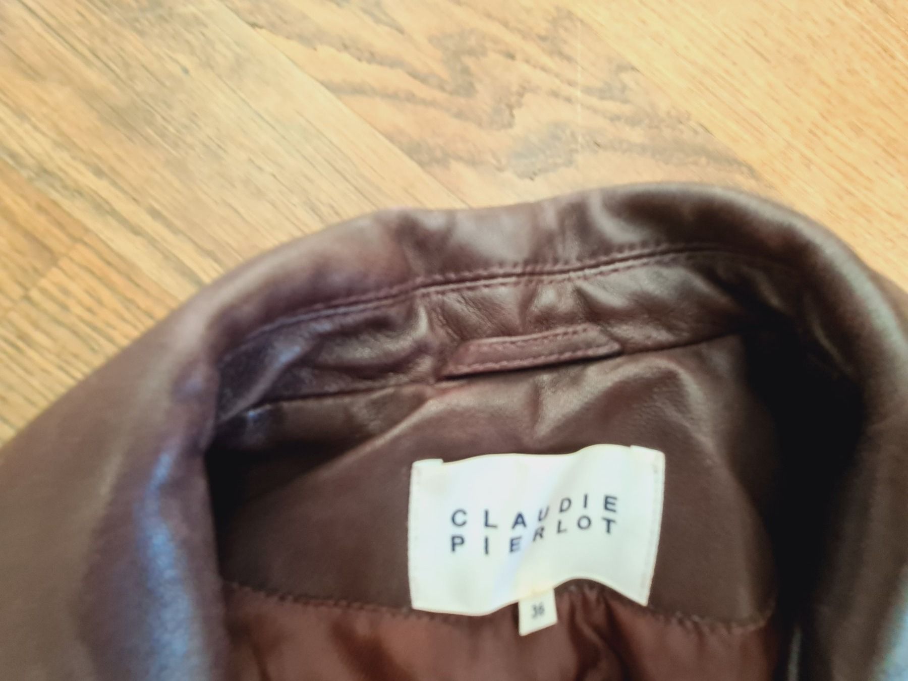Claudie Pierlot Giacche: CLAUDIE PIERLOT leather jacket – Usato da Zürich venduto da monadiederich 4