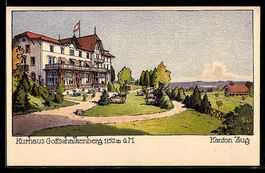 Gottschalkenberg /Zug, Kurhaus Gottschal