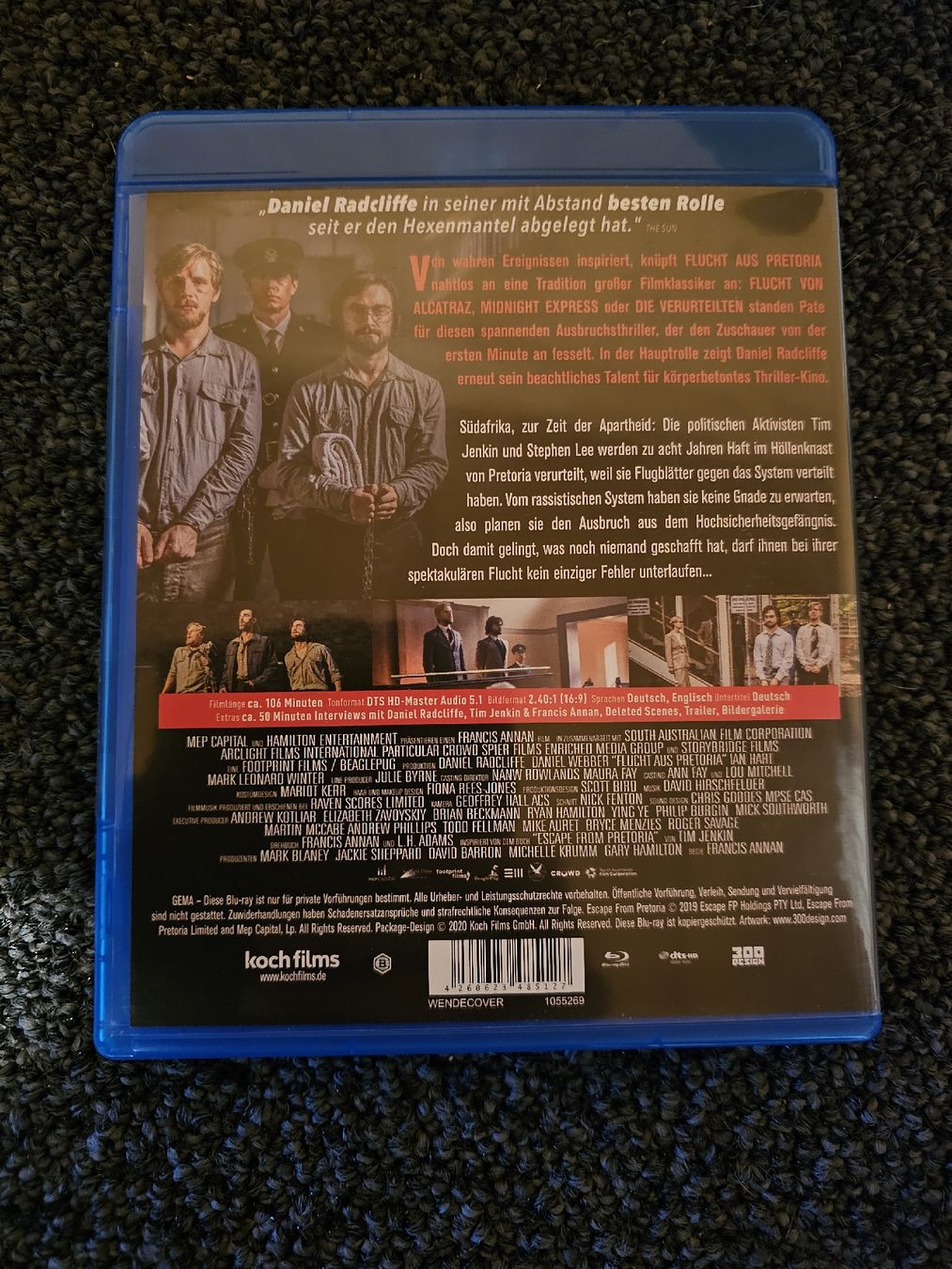 Tutti i DVDs: Flucht aus Pretoria Blu-ray – Usato da Ruswil venduto da jan_bxl5 1