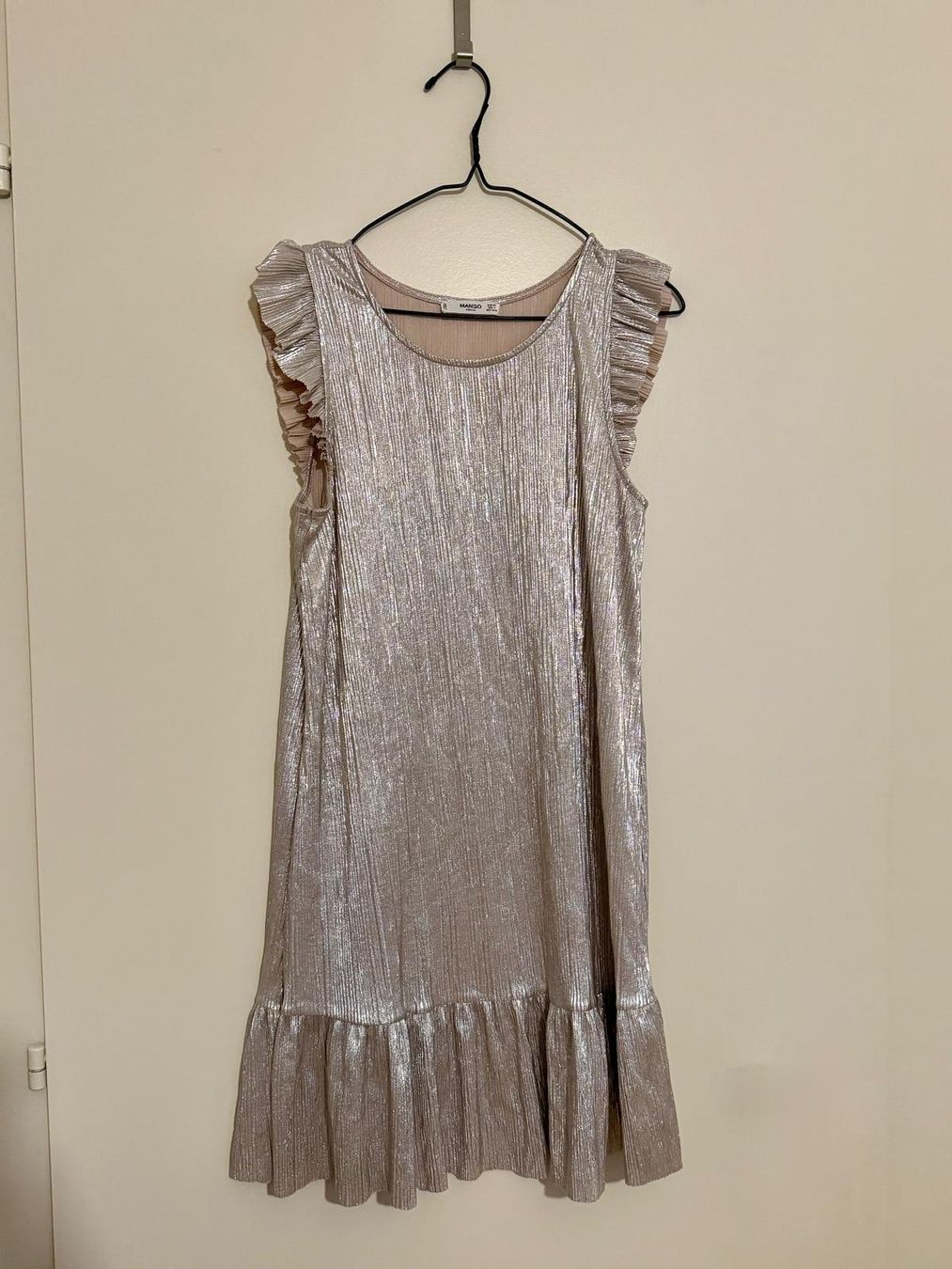 Mango Vestiti: Kleid silbrig Mango, Grösse XS – Usato da Luzern venduto da mic_yg2k