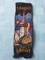 altes Abzeichen Bundesfeier 1. August 1923 Textil