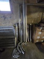 Konvolut Aluminium Rohre Kabelkanäle Verbinder Diverses