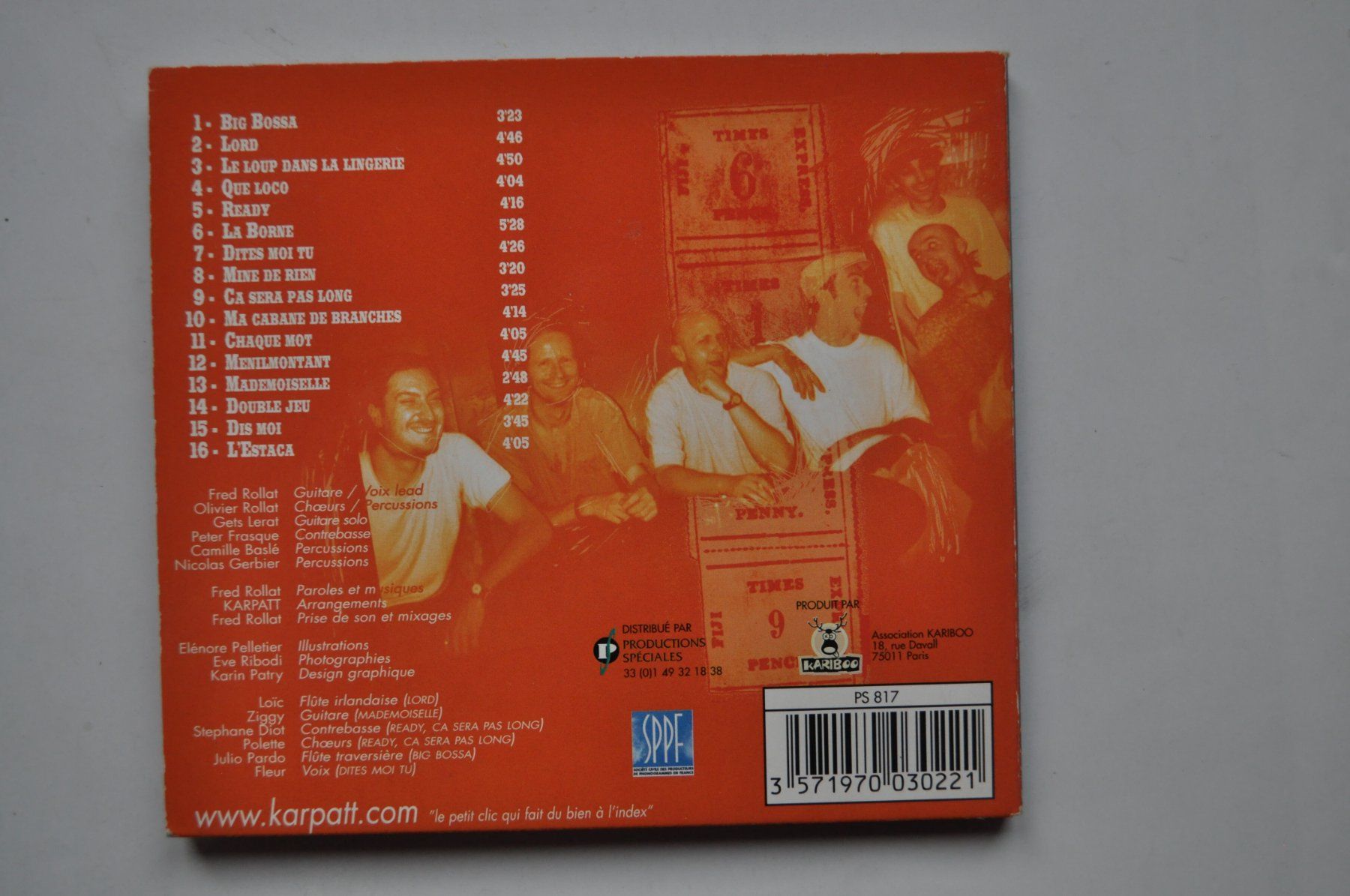 CDs: Karpatt - A l'ombre du ficus – Gebraucht aus Marin-Epagnier von Vinil68 1