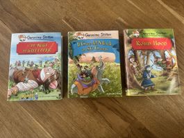 GERONIMO STILTON 3 libri