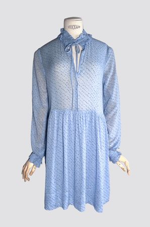 GANNI Neck Tie Dress Size 36 NP: 320.-
