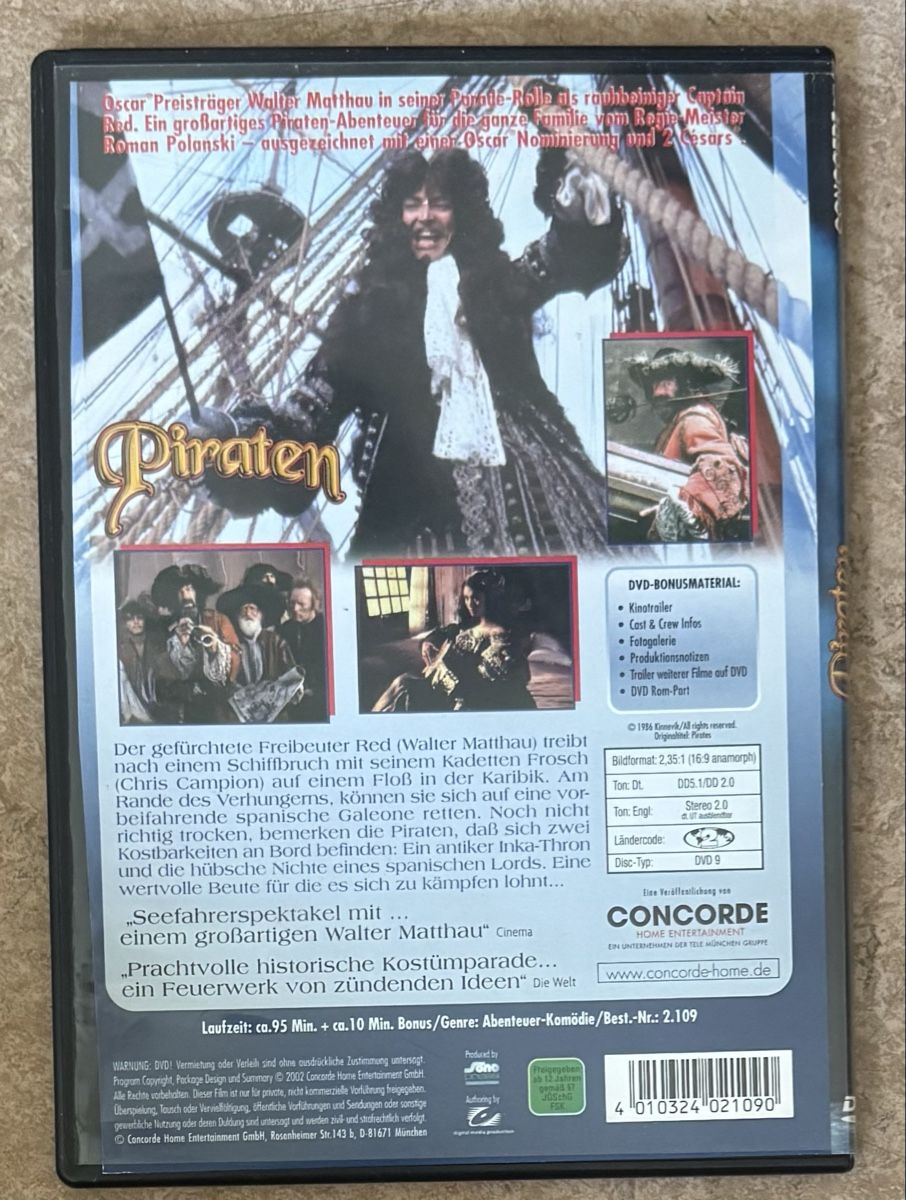 Tous les DVDs: PIRATEN  – D'occasion à Dietikon par AndreaSch01 1