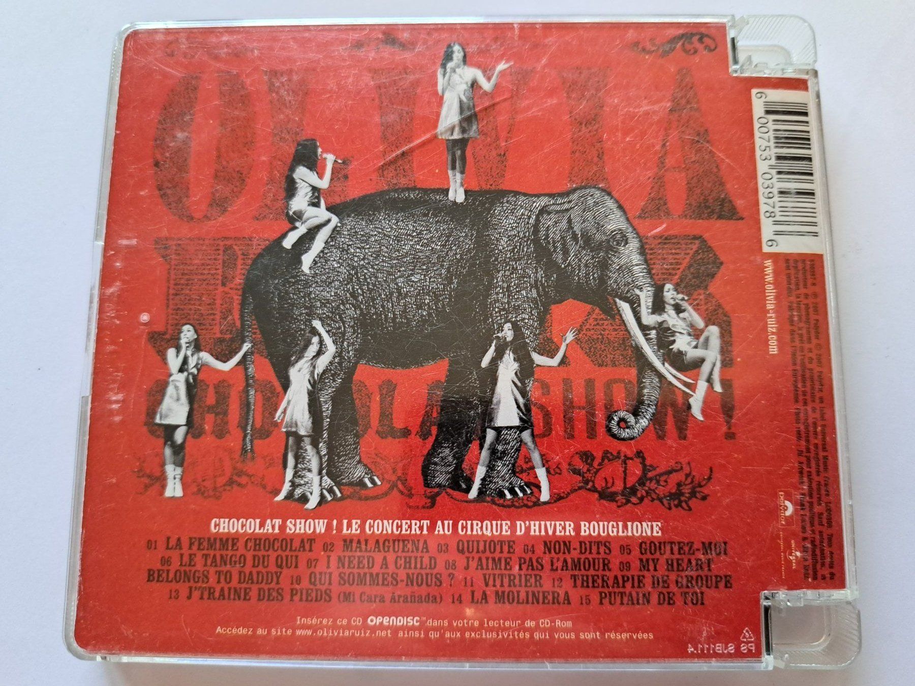 CDs: Cd Olivia Ruiz - Chocolat Show – D'occasion à Pully par bro_n52j 1