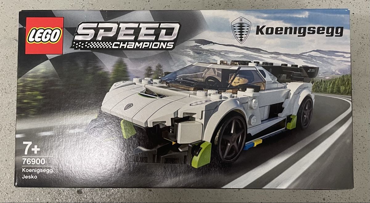 Lego Kit di costruzioni: Lego 76900 Koenigsegg Jesko – Nuovo e nell'imballaggio originale da Nussbaumen AG venduto da kisha28