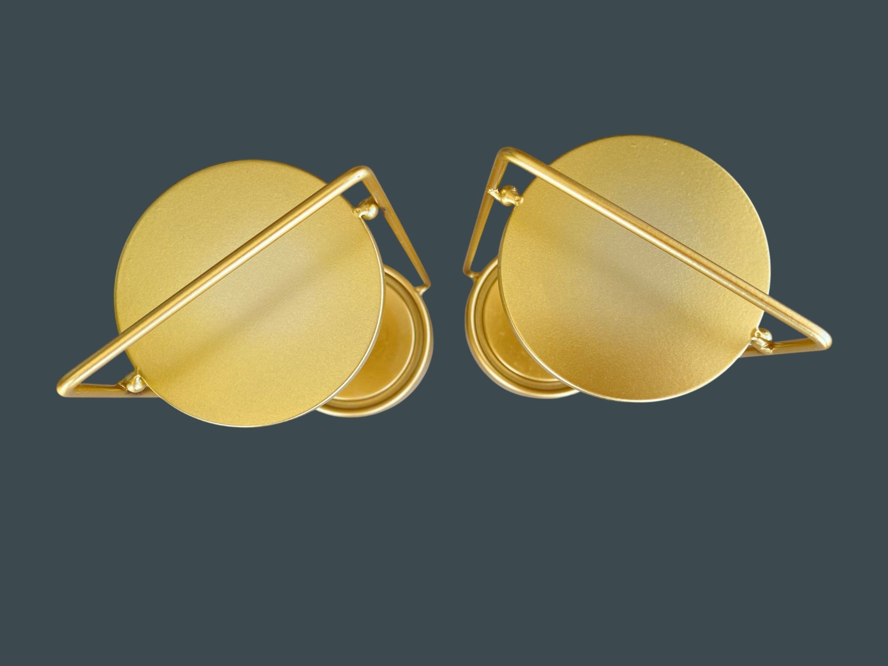 Lanterne: 2 goldene Laternen ohne Glaszylinder – Usato da niederbipp venduto da Esbenz 4