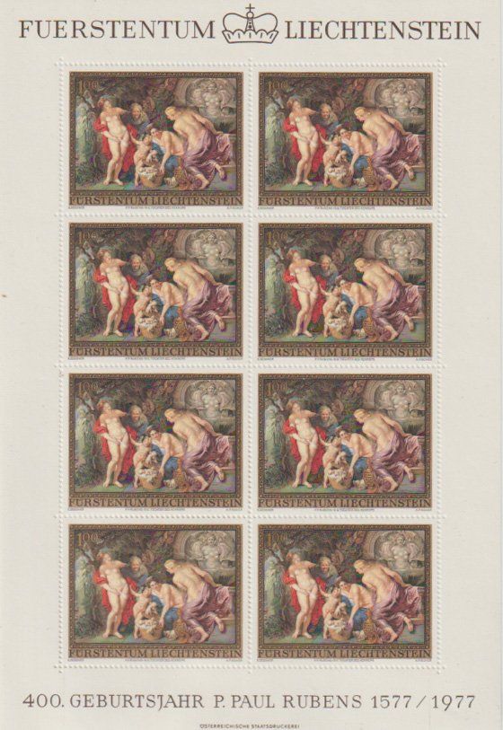 Tutti i francobolli: Timbres Liechtenstein Collection 1980 – Usato da Crans-Montana venduto da kira56 6