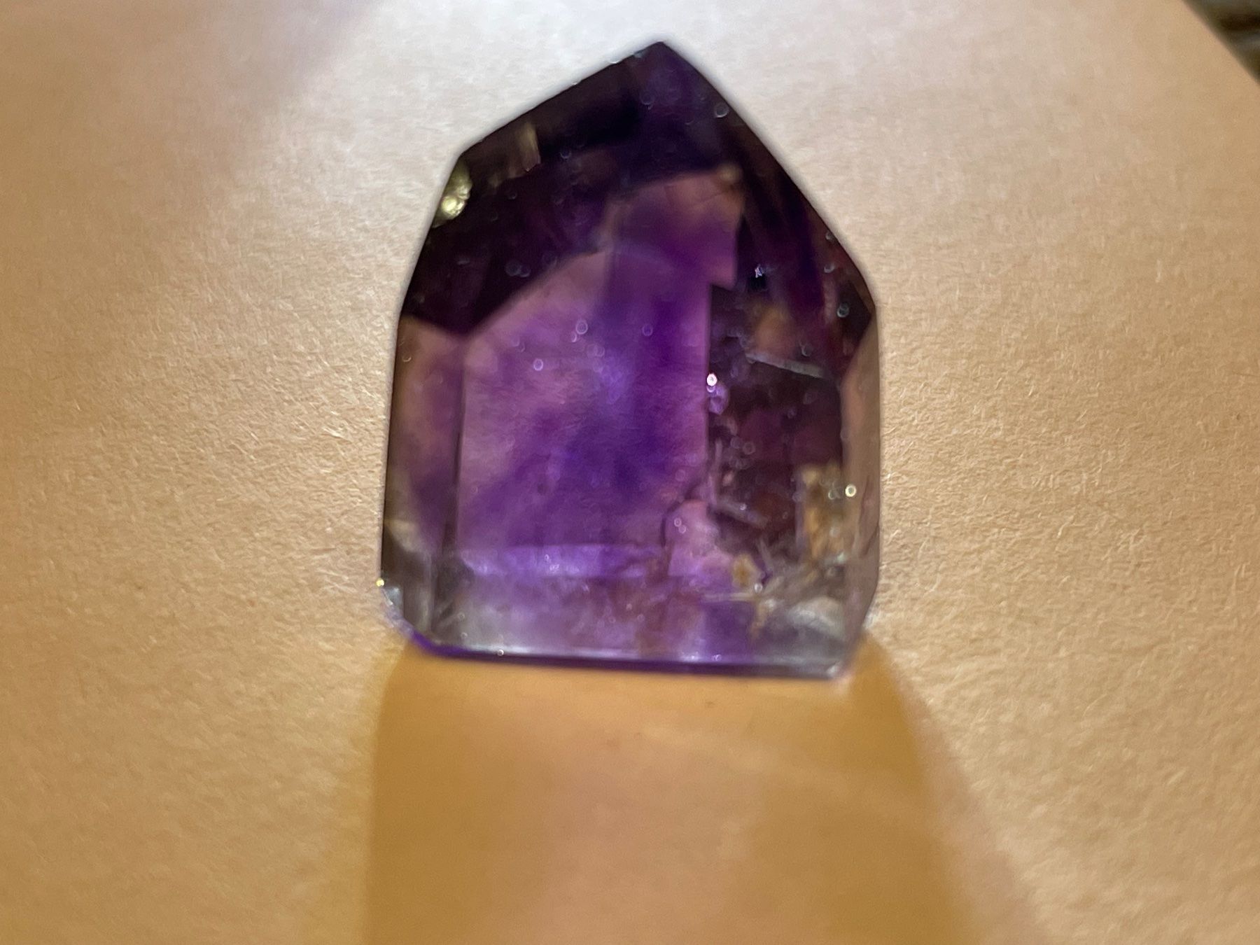Minerali & Pietre curative: Phantom Amethyst geschliffen – Nuovo (secondo la descrizione) da Rümlang venduto da baselsale1 1