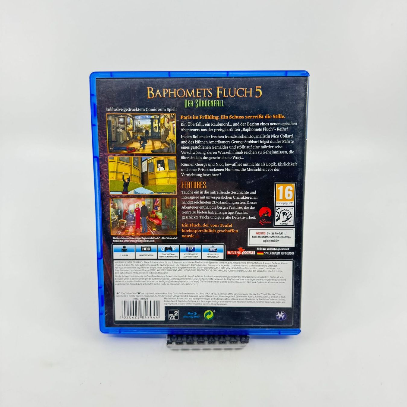 Giochi: Baphomets Fluch 5 (PS4) – Usato da Herisau venduto da Seyashop1 2