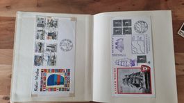 Album mit über 80 diversen Briefen und Postkarten
