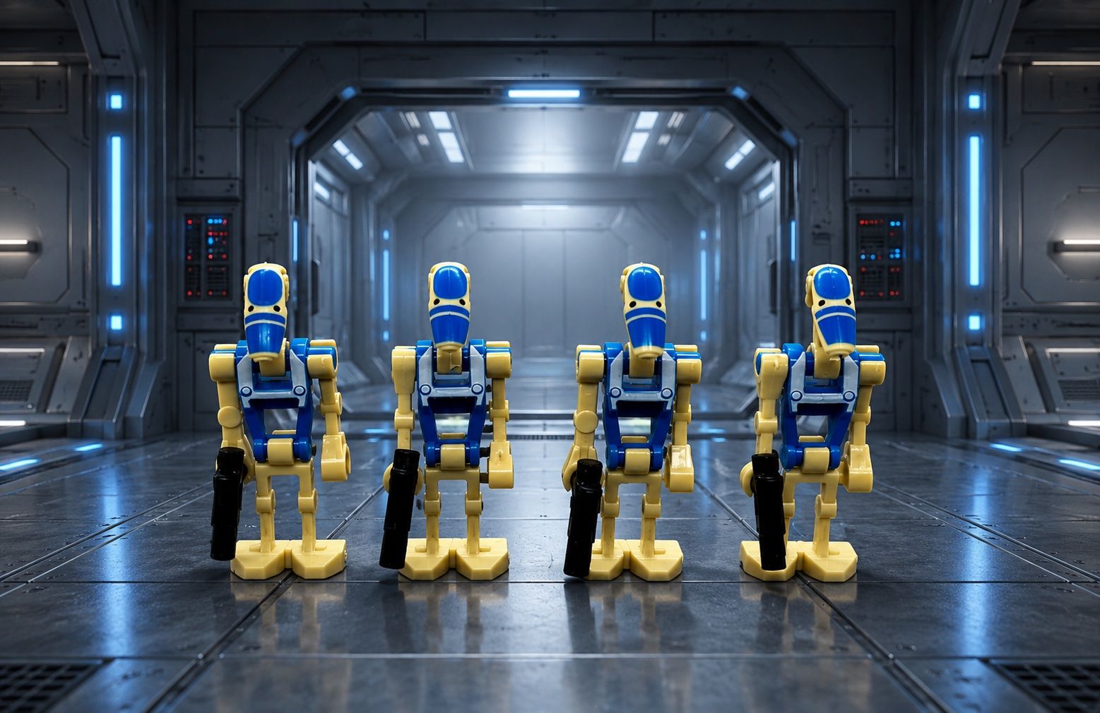 Star Wars Kit di costruzioni: Custom 4 Kampfdroiden/Droidenpiloten der OOM-Serie – Nuovo (secondo la descrizione) da St. Gallen venduto da Starlord77