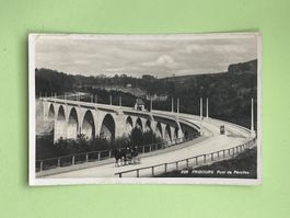 Fribourg - Pont de Pérolles - Pferdekutschen